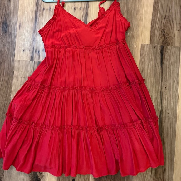 Lavish Red Dress - Picture 1 of 3